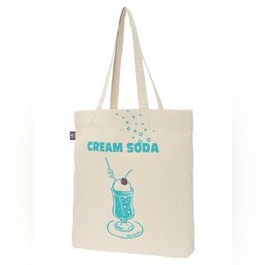 Japanese Tote Bag - AND PACKABLE - Cream Soda - NEW